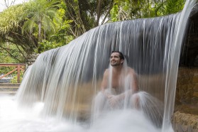 Relaxing hot springs
