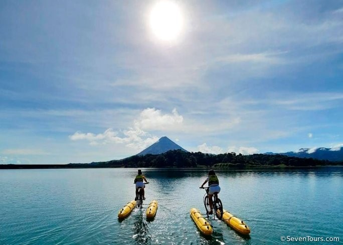 Water Bike Tour at Arenal Lake